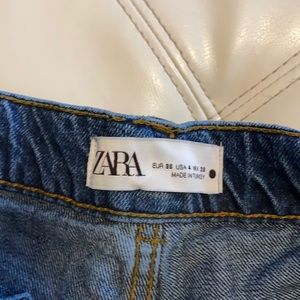 Zara wide leg jeans size 4